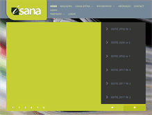 Tablet Screenshot of i-sana.be